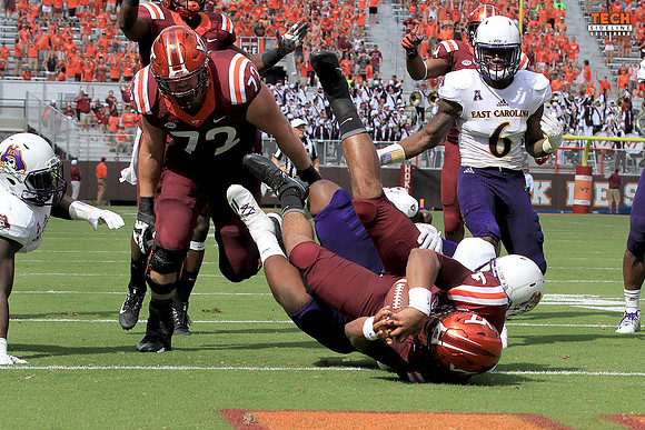 2016.09.24. ECU at VT.