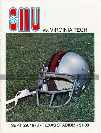 1973.09.29. Virginia Tech at SMU