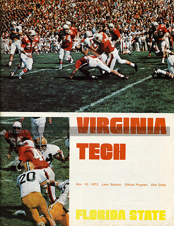 1973.11.10. FSU at Virginia Tech