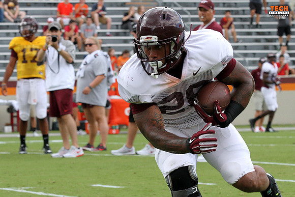 2016.08.23. VT Football Practice.