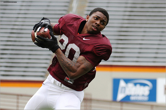 2014.04.19. VT Football Scrimmage.
