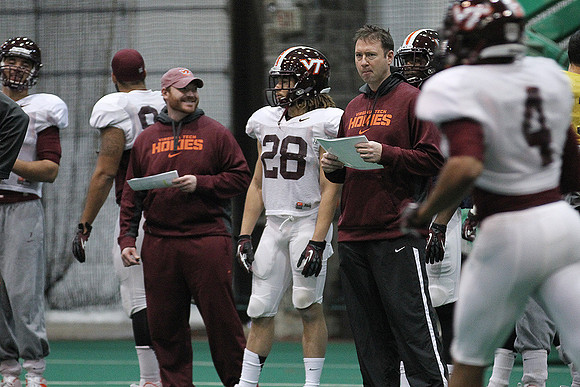 2013.12.14. VT Intrasquad Practice.