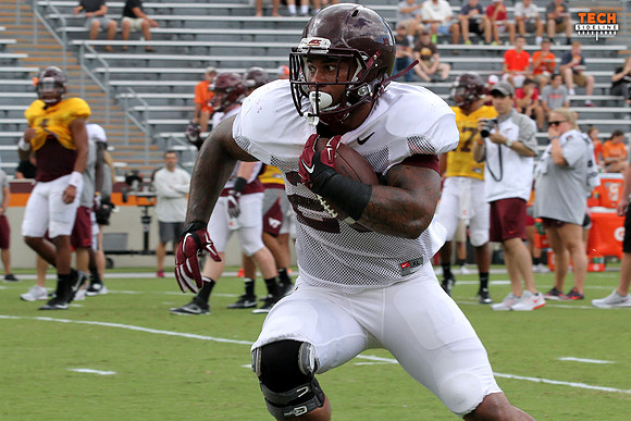 2016.08.23. VT Football Practice.