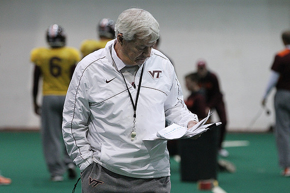 2013.12.14. VT Intrasquad Practice.