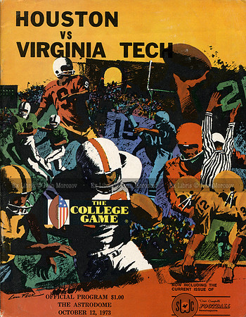 1973.10.12. Virginia Tech at Houston