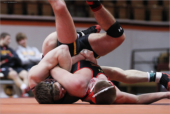 2014.01.19. Wrestling. Maryland at VT