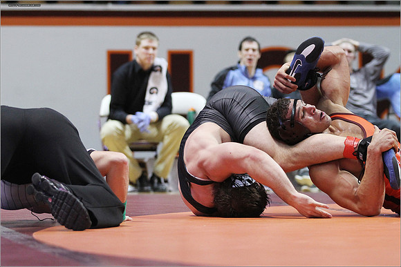 2014.01.17. Wrestling. UNC at VT