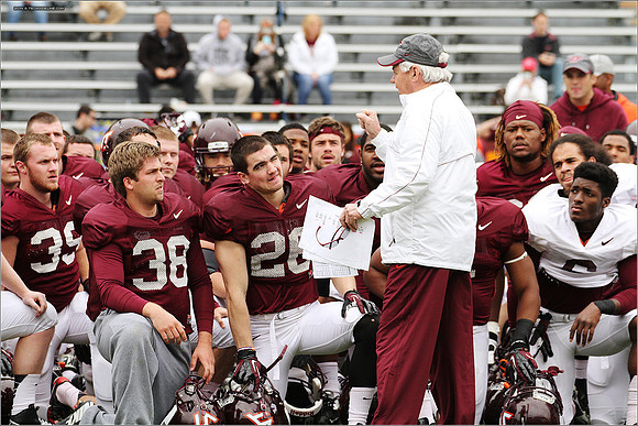 2014.04.19. VT Football Scrimmage.