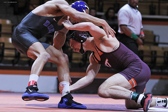 2015.02.14. Wrestling. Duke at VT