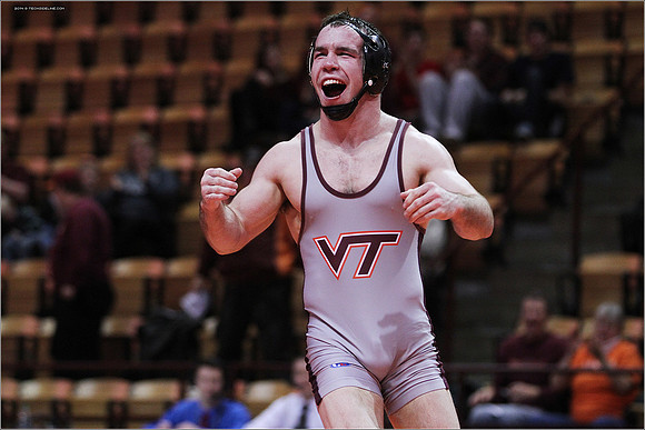 2014.01.19. Wrestling. Maryland at VT