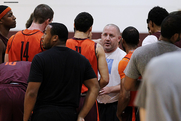 2014.11.05. VT Men Basketball Team Practice.