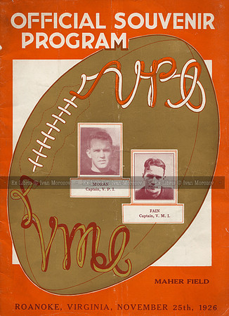 1926.11.25. VT vs VMI