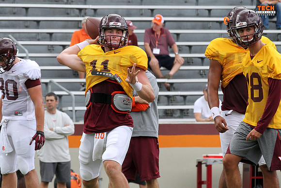 2016.08.23. VT Football Practice.