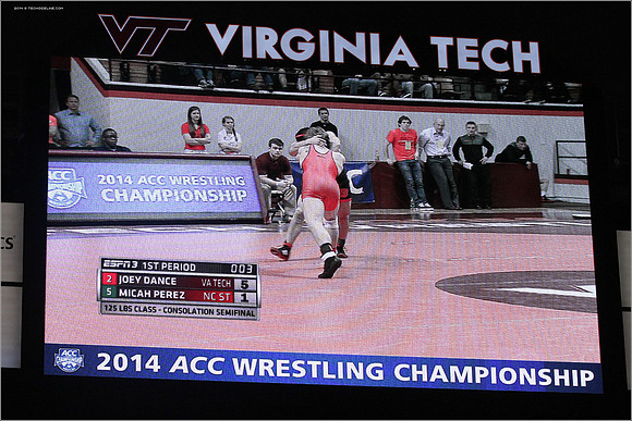 2014.03.08. Wrestling. ACC Championship.