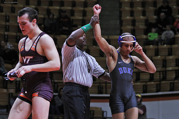 2015.02.14. Wrestling. Duke at VT