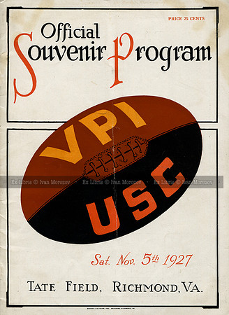 1927.11.05. VT vs USC