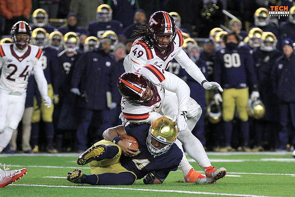 2016.11.19. VT at Notre Dame.