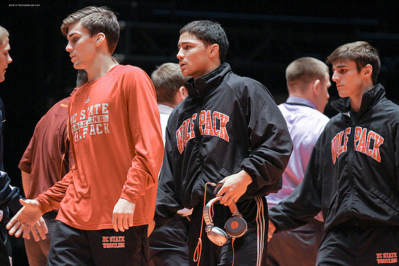 2015.02.08. Wrestling. NCSU at VT