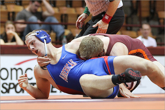 2013.11.17. Wrestling. American at VT