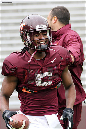 2014.04.19. VT Football Scrimmage.