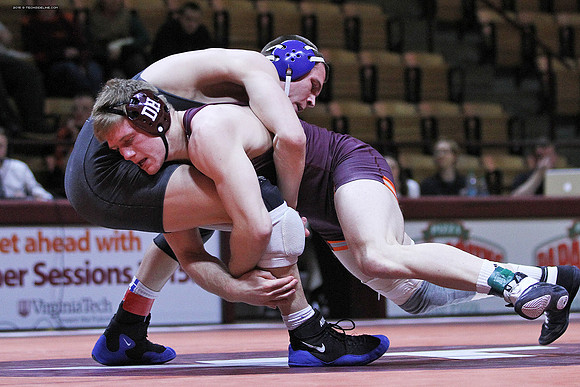 2015.02.14. Wrestling. Duke at VT