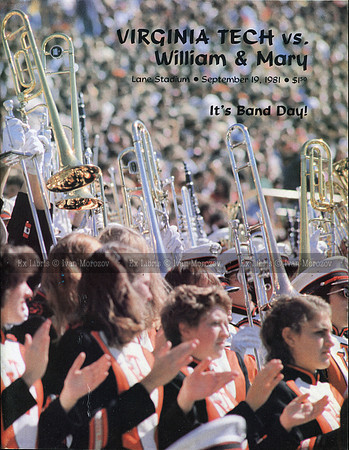 1981.09.19. W&M at VT.