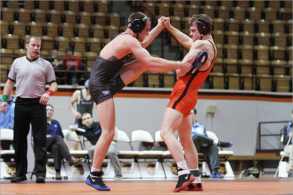 2014.01.17. Wrestling. UNC at VT
