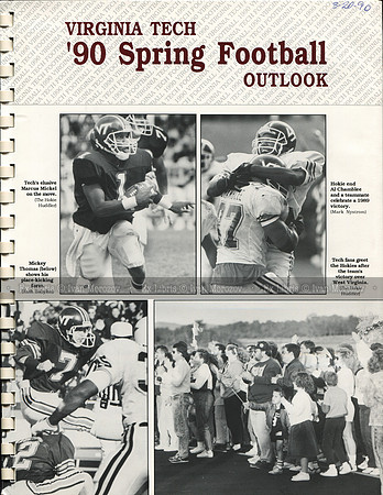 1990.04.05. Spring Football.
