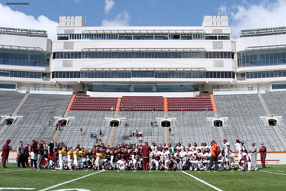 2015.04.04. VT Football Scrimmage.