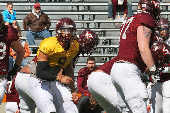 2015.04.04. VT Football Scrimmage.