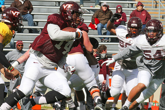 2015.04.04. VT Football Scrimmage.
