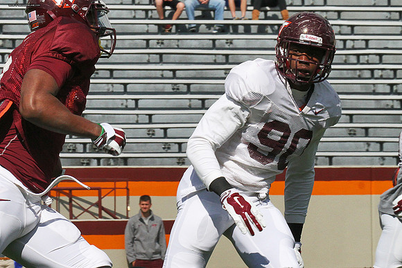 2015.04.04. VT Football Scrimmage.