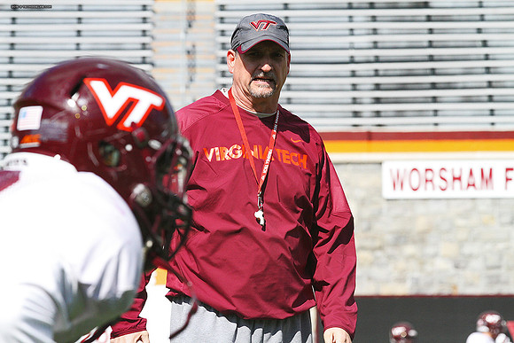 2015.04.04. VT Football Scrimmage.