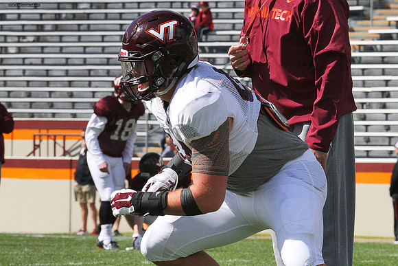 2015.04.04. VT Football Scrimmage.