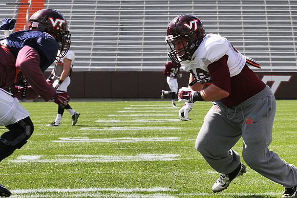 2015.04.04. VT Football Scrimmage.