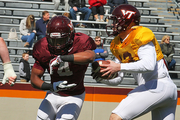 2015.04.04. VT Football Scrimmage.