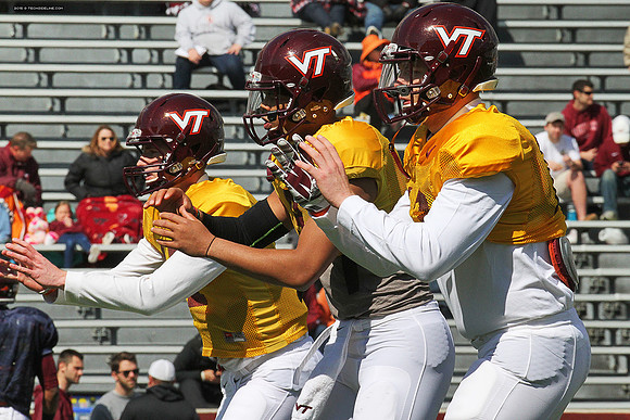 2015.04.04. VT Football Scrimmage.