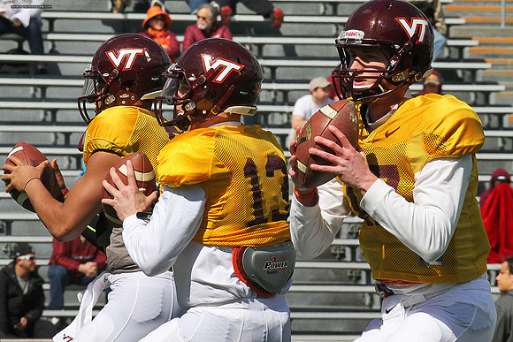 2015.04.04. VT Football Scrimmage.
