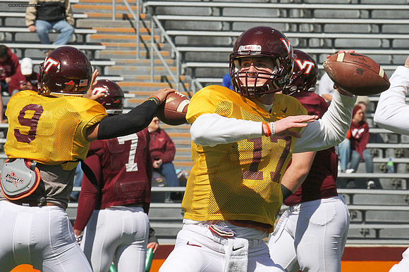 2015.04.04. VT Football Scrimmage.