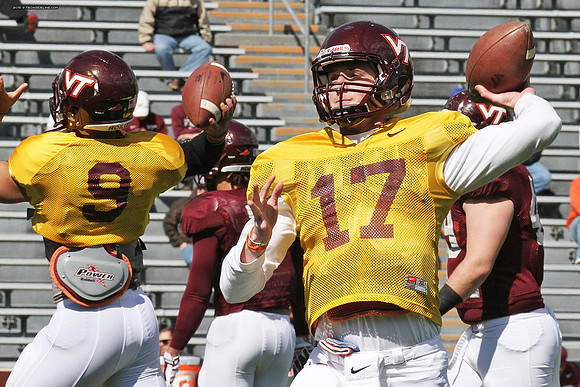 2015.04.04. VT Football Scrimmage.