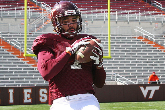 2015.04.04. VT Football Scrimmage.