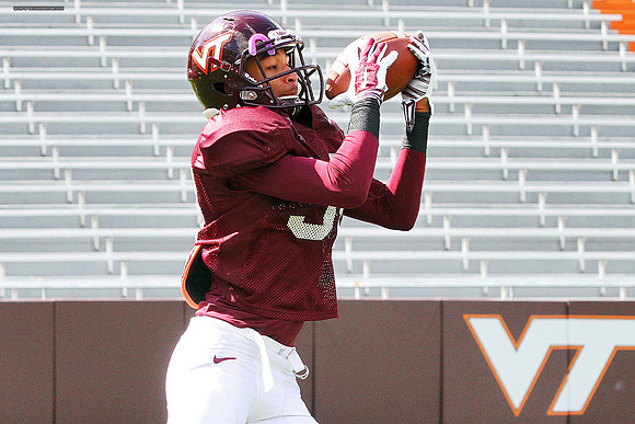 2015.04.04. VT Football Scrimmage.