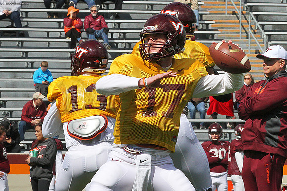 2015.04.04. VT Football Scrimmage.