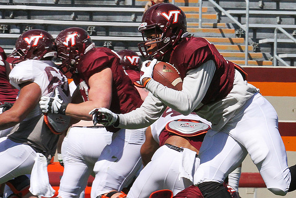 2015.04.04. VT Football Scrimmage.