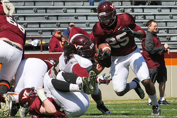 2015.04.04. VT Football Scrimmage.