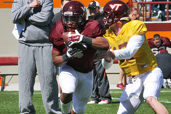 2015.04.04. VT Football Scrimmage.