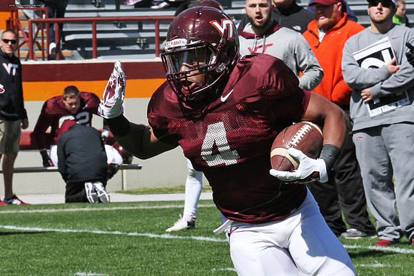 2015.04.04. VT Football Scrimmage.
