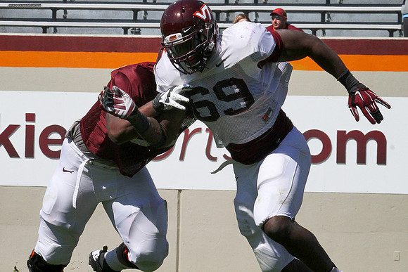 2015.04.04. VT Football Scrimmage.
