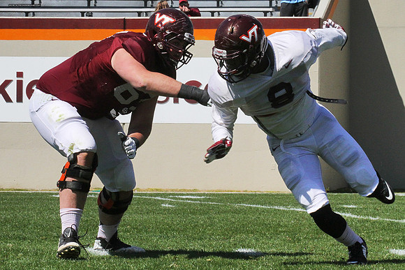 2015.04.04. VT Football Scrimmage.