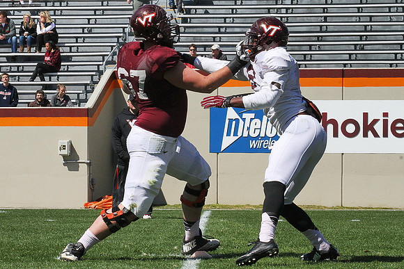 2015.04.04. VT Football Scrimmage.